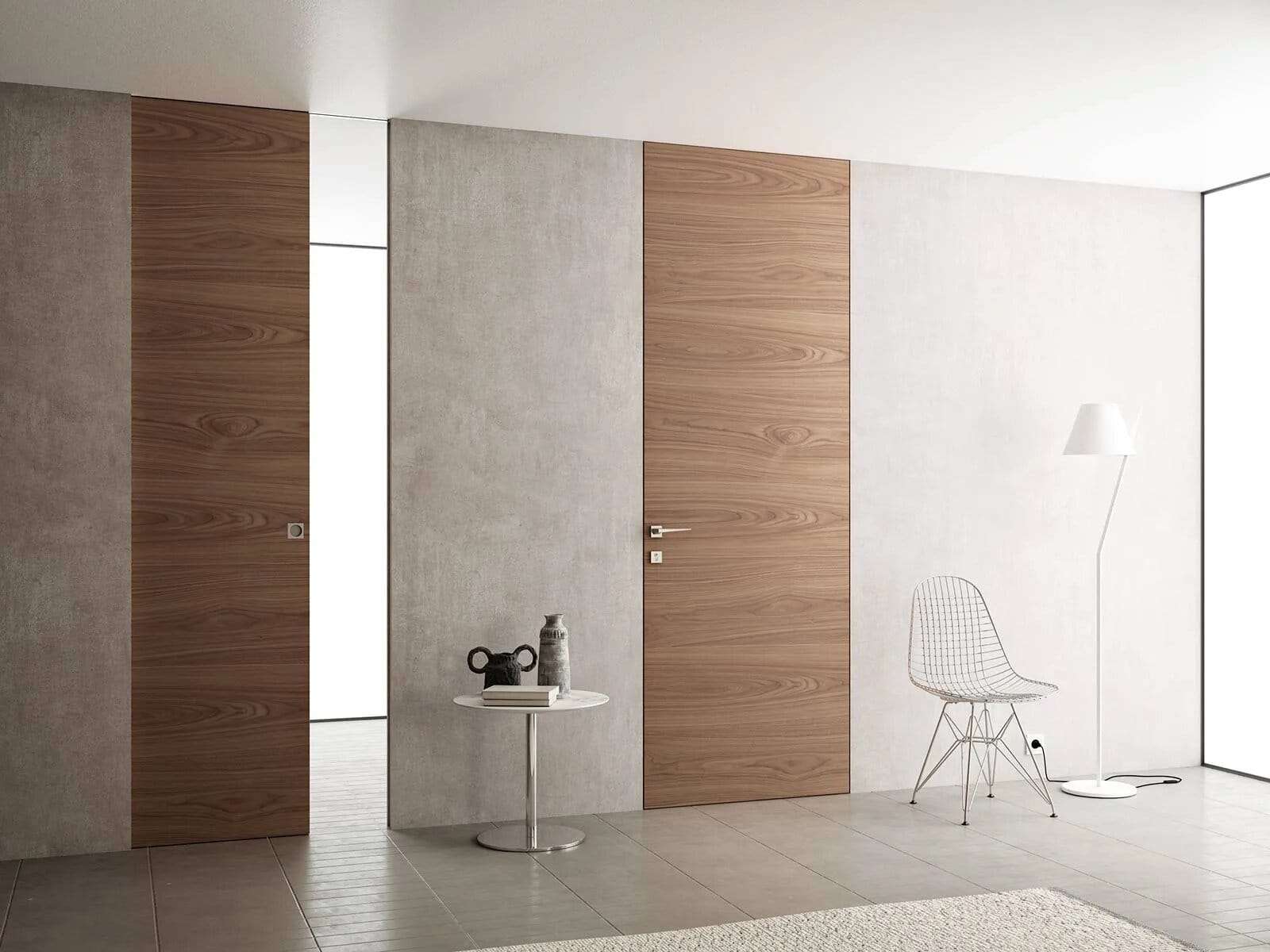 porte affleurante entree ou salle d'attente