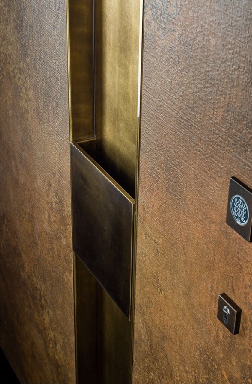 poignée porte d'entrée design haut de gamme