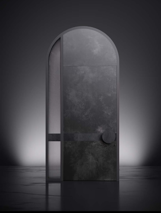 porte entree gris anthracite