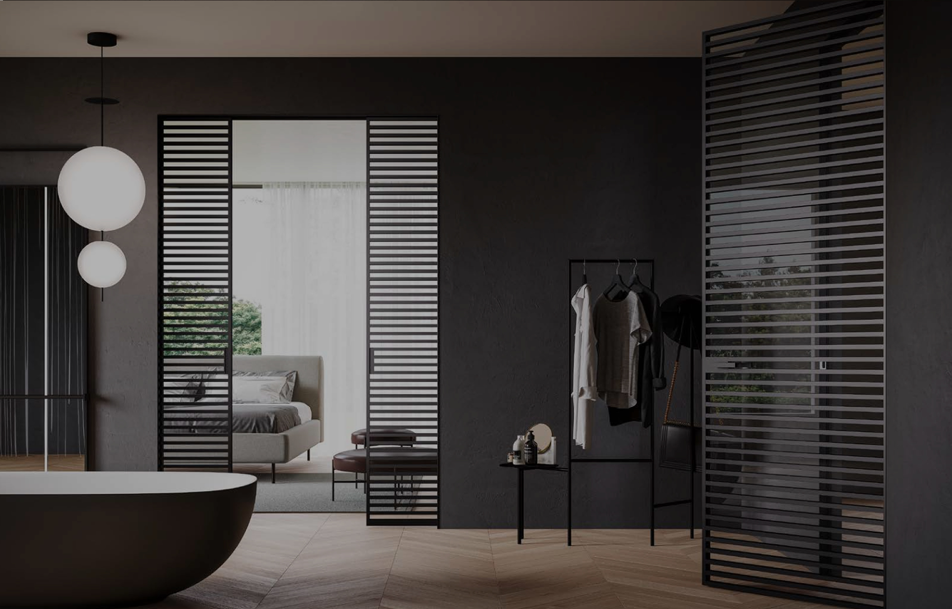 porte coulissante vitre et alu