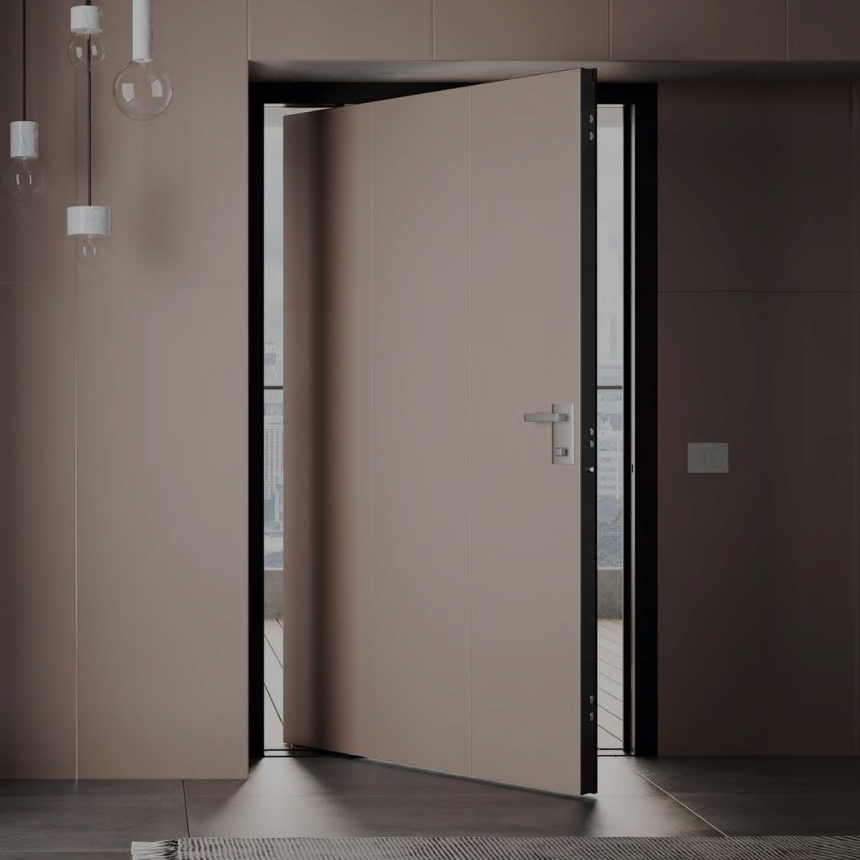 porte interieure sur pivot