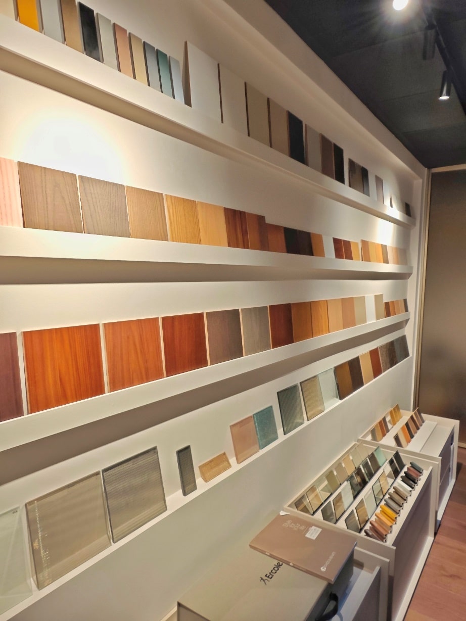 showroom matériaux déco design