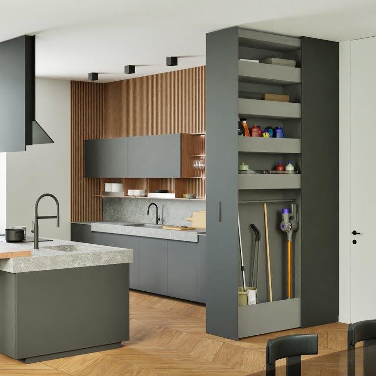 meuble escamotable pour cuisine