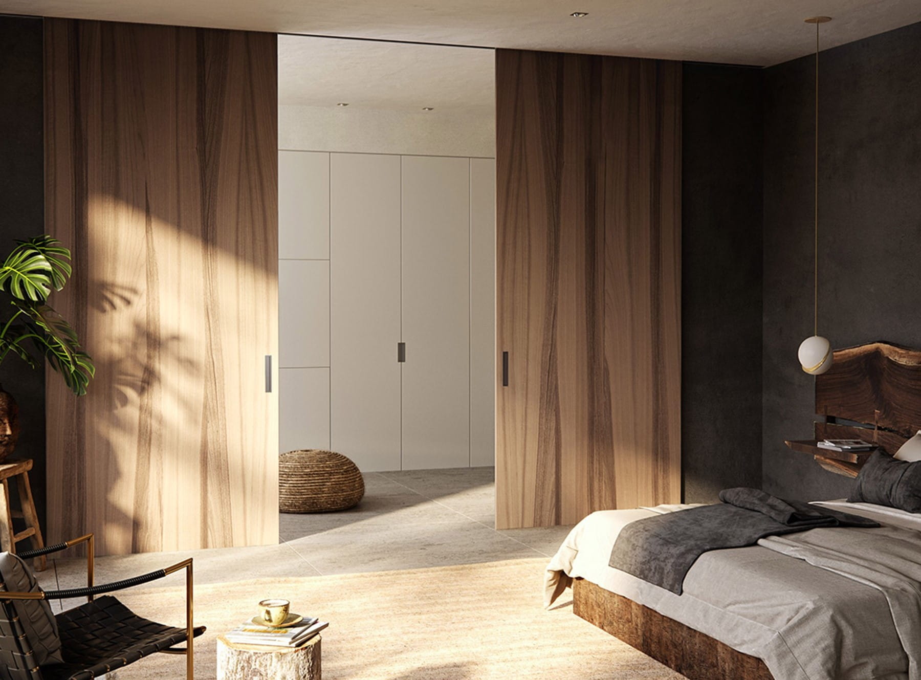 porte interieure en bois recycle