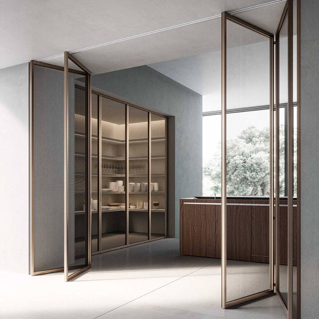 separateur espace v2 materiaux innovants pour portes haut de gamme